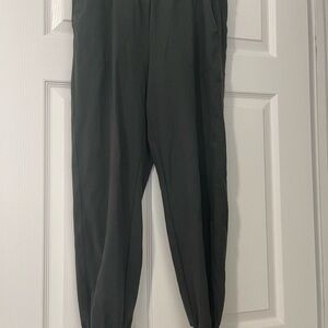 Rachel Zoe Olive Green Track Pants with Tapered Leg